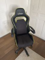 Gaming Chair Nitro Concepts schwarz, guter Zustand