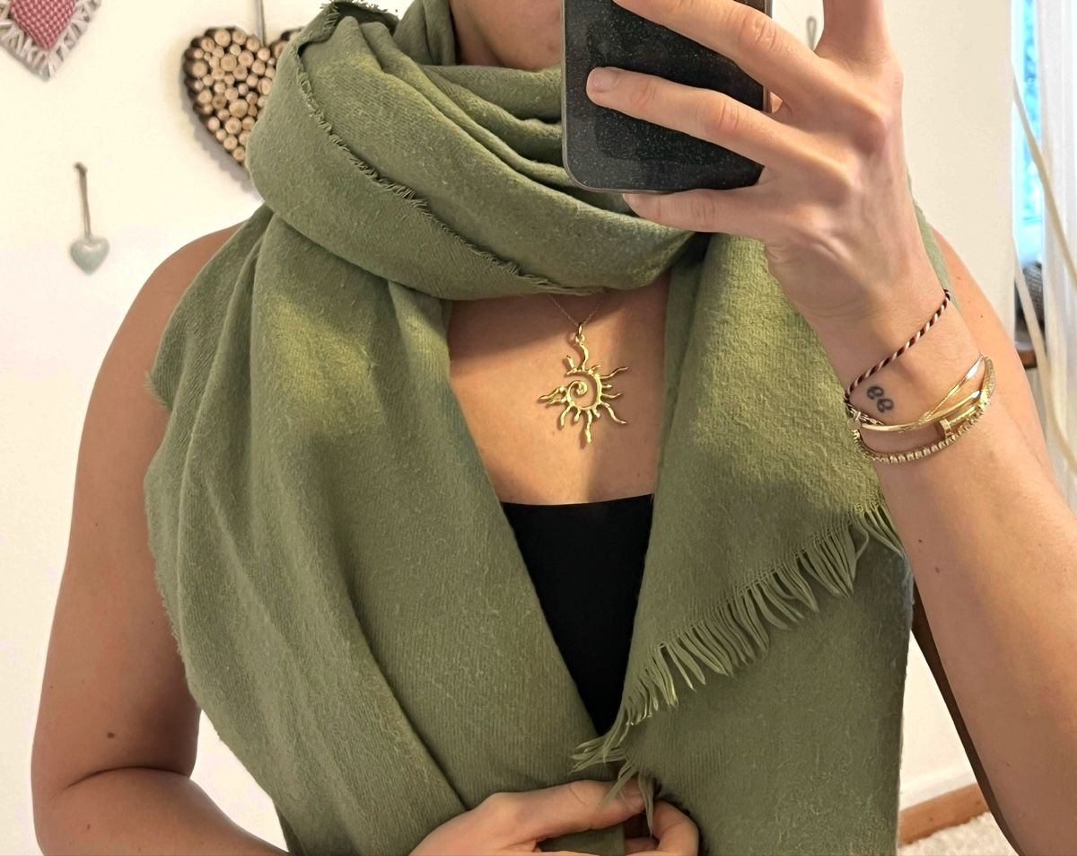 Foulards, Tücher & Schals: ZARA SCHAL GRÜN – Neu (gemäss Beschreibung) aus Zürich von rox_ws8v 1