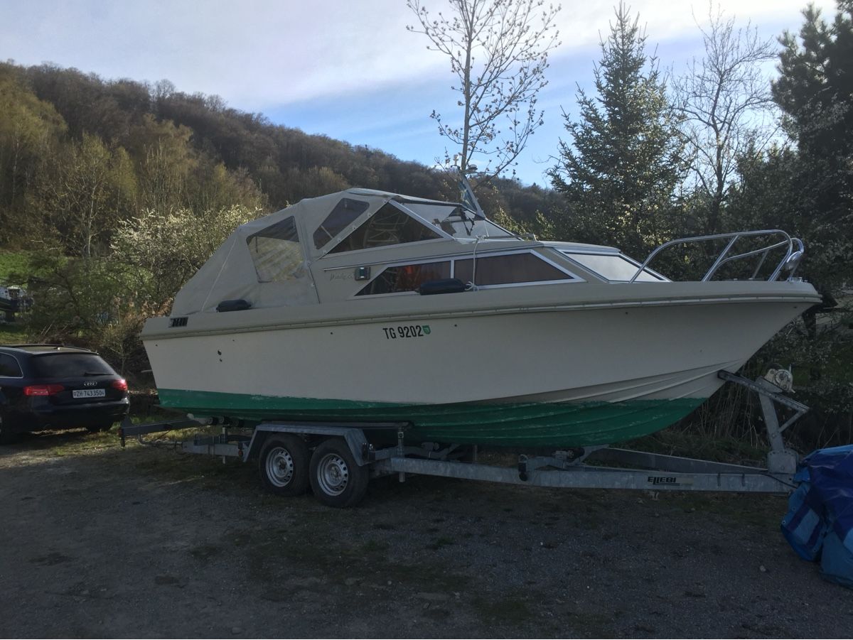Barche: Motorboot Windy 22 HC zu verkaufen mit Trailer – Difettoso da Flurlingen venduto da 1037scha 2