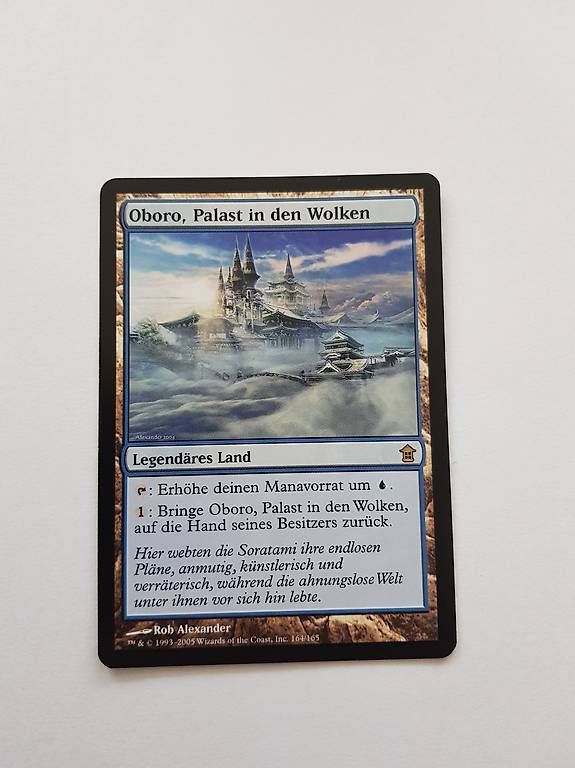 Carte collezionabili: Magic the Gathering  Oboro,Palace in the clouds – Usato da Sennhof venduto da Thorgal77