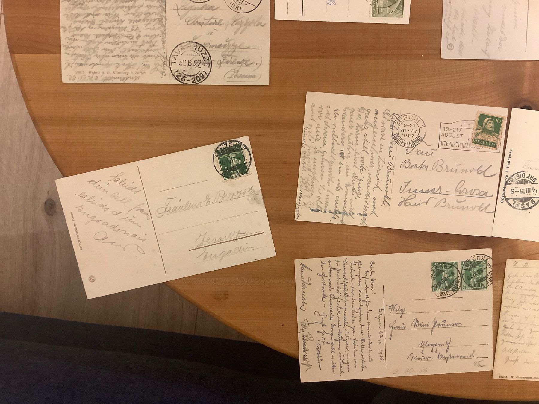 Ansichtskarten: 17 gelaufene Ansichtskarten Innerschweiz ab 1903 – Gebraucht aus St. Gallen von herbrig2 7