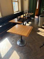 Bistrotische Holz / Metall, Gastro, 10 Stk.
