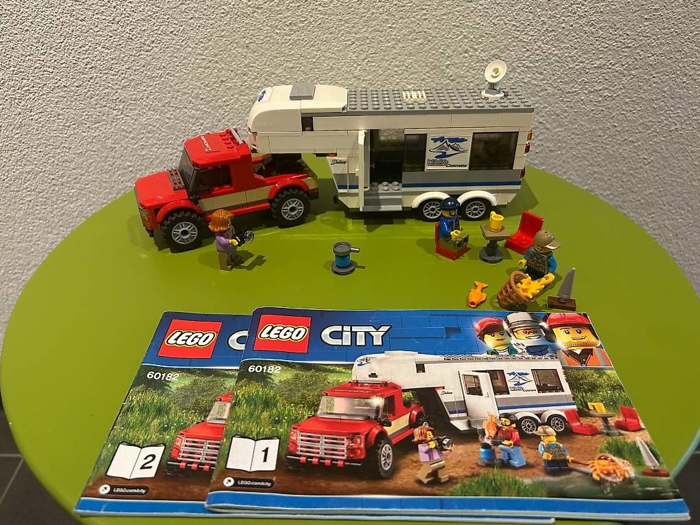 Lego Giocattoli: LEGO City 60182 - Pickup & Wohnwagen – Usato da Hildisrieden venduto da Albi35