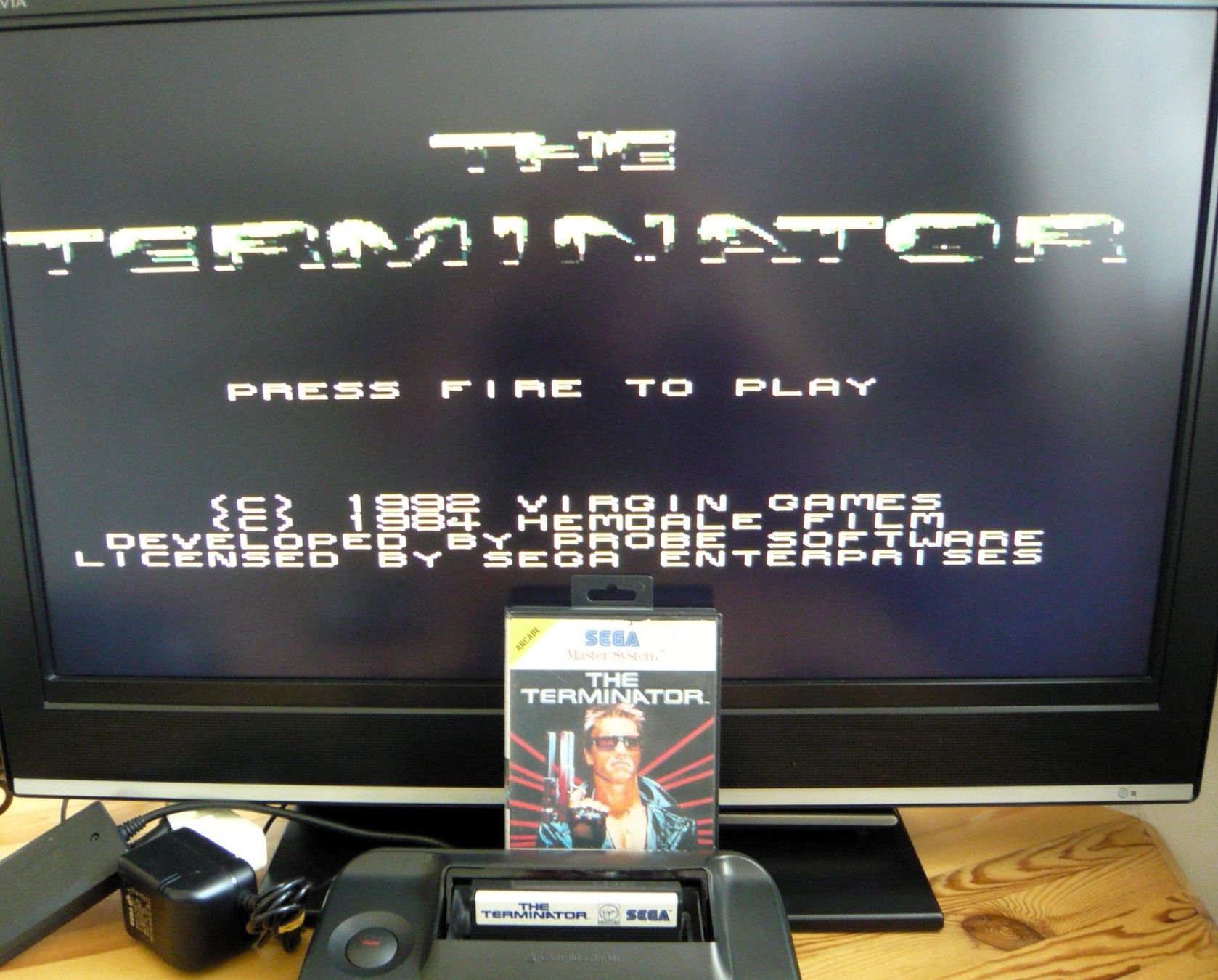 Sega Giochi: SEGA Master System : The Terminator ! 1992, CIB – Usato da Onex venduto da Jaguar1986