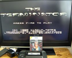 SEGA Master System : The Terminator ! 1992, CIB