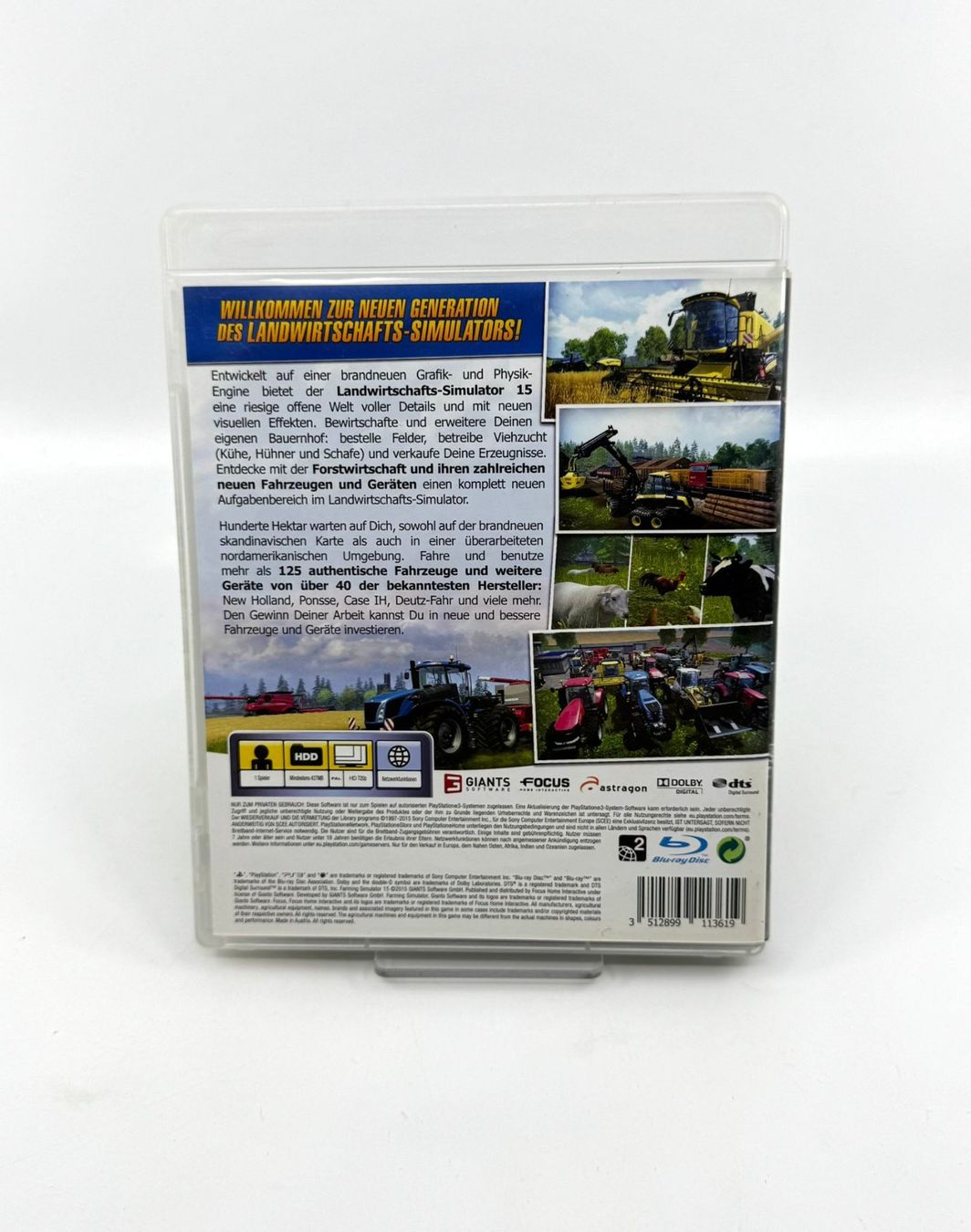 Spiele: Landwirtschafts-Simulator 15 (PS3) – Gebraucht aus Herisau von Seyashop1 2