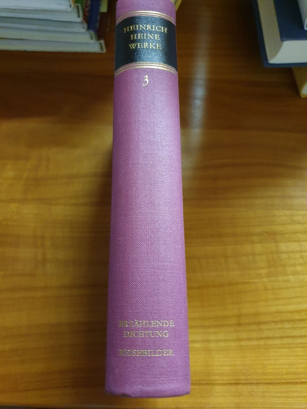 Libri: Heunrich Heine Werke Band 3 – Usato da Oberdorf BL venduto da BaldenEagle