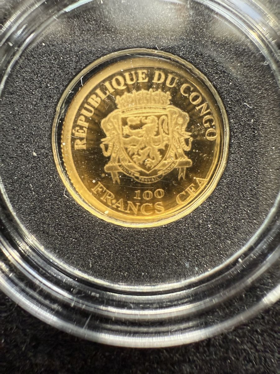 Toutes les monnaies: Goldmünze Kongo / Proof – Neuf (Voir description) à Schattenhalb par Oodaaq 4