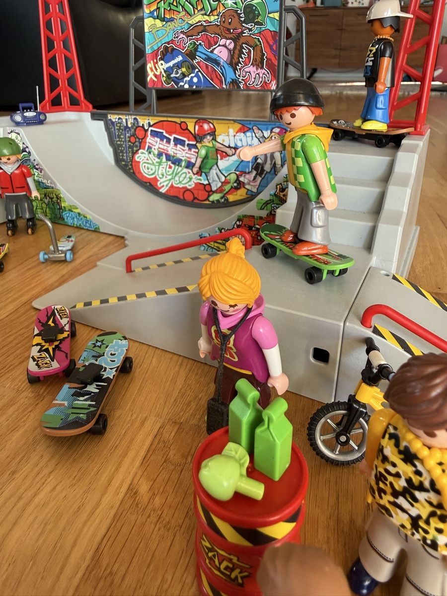 Playmobil Giocattoli: Playmobil skatepark – Usato da Thalwil venduto da cfb10 1