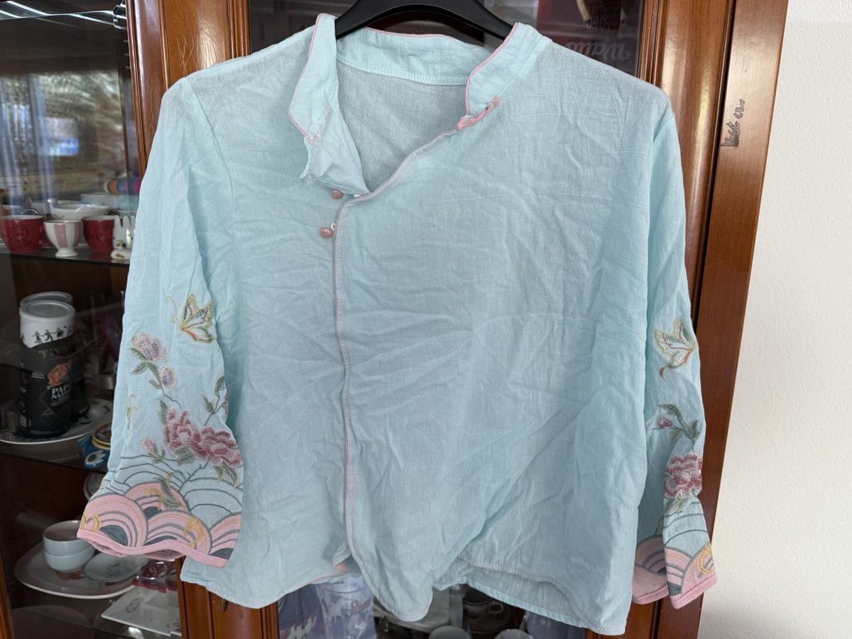 Tops: Chinese style blouse L – Neuf (Voir description) à Mendrisio par ketolin