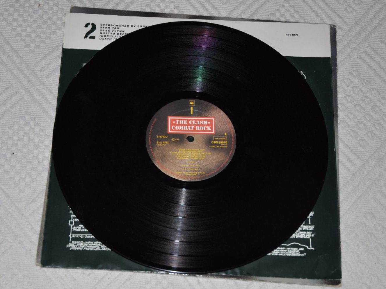 Vinyles: LP The Clash - Combat Rock – D'occasion à Boll par Theodora15 4