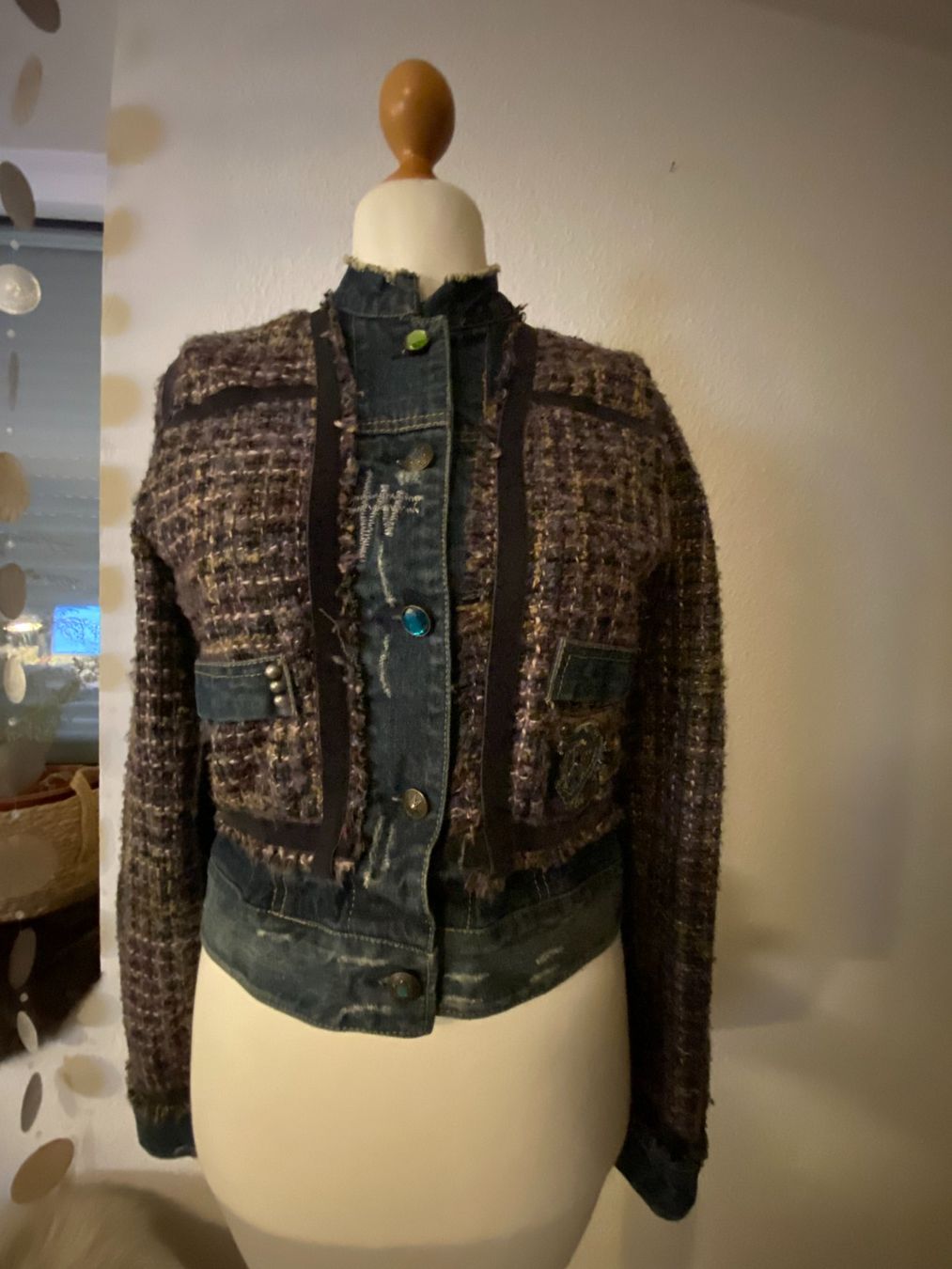 Desigual Giacche: Original Desigual extravagante Jacke Gr. M – Usato da Stetten SH venduto da bijoux18 6