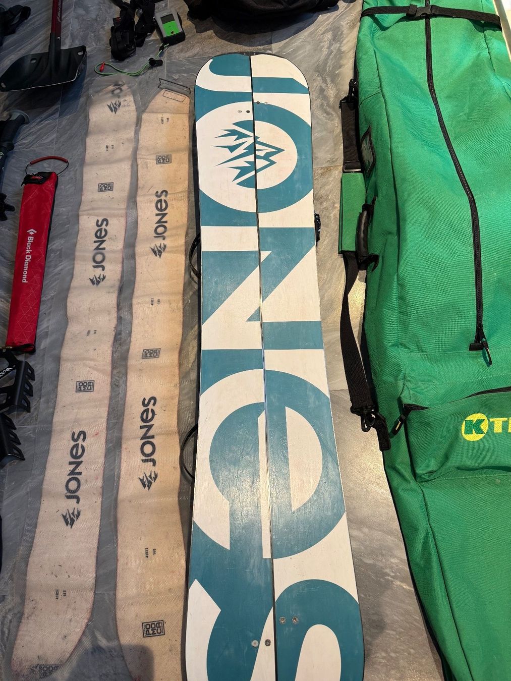 Jones Board: Jones Solution Splitboard 152cm – Usato da Steckborn venduto da dia_xq7s 1