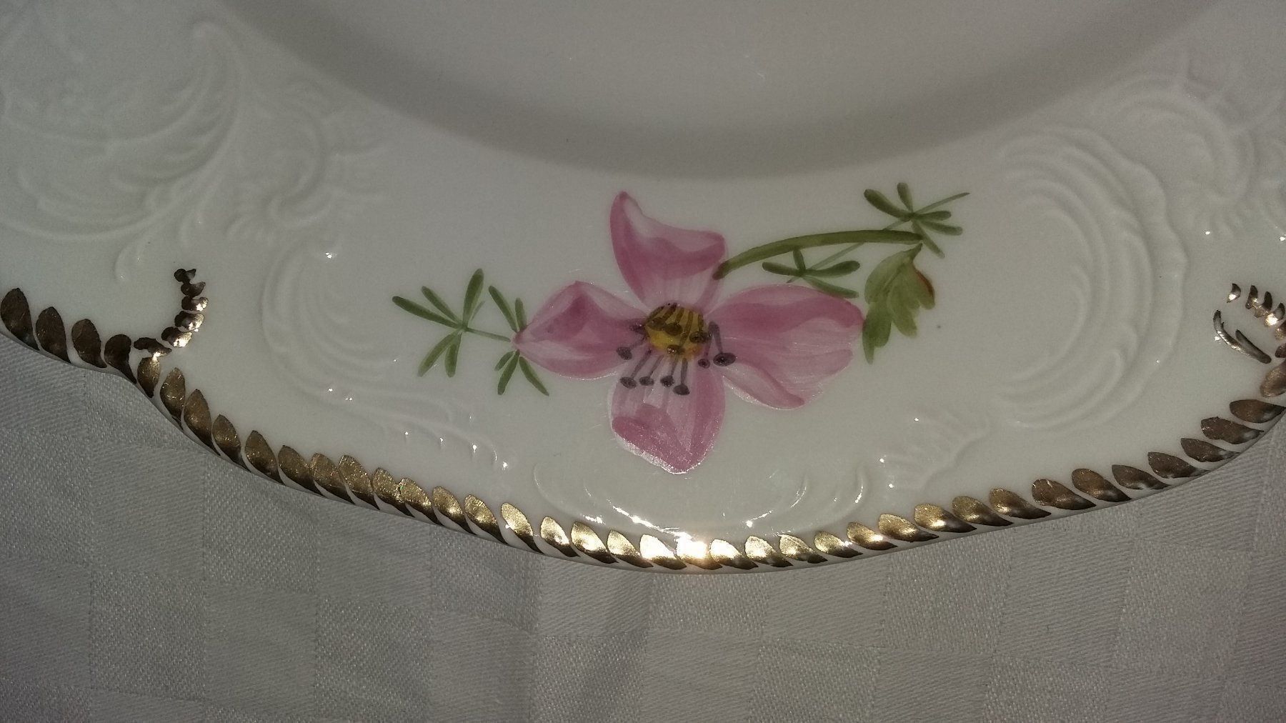 Rosenthal Piatti: Handgemalt Rosenthal Sanssouci Schale – Usato da Bern venduto da Imamrashed 5