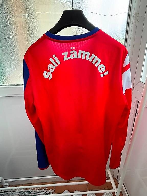 Leibchen & Hosen: FC Basel Langarm einlaufe Shirt – Gebraucht aus Basel von ant_pss2 1