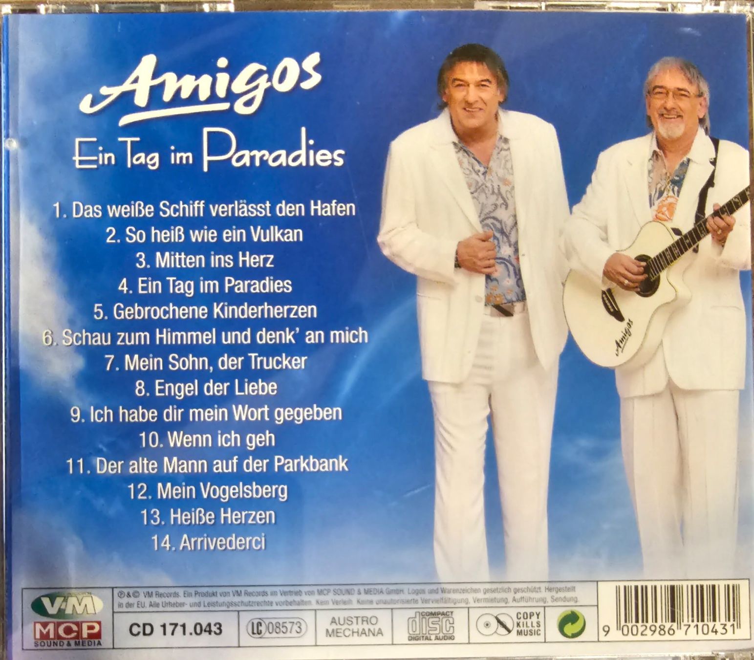 CD: Amigos – Ein Tag Im Paradies – Usato da Wahlen b. Laufen venduto da Cg10 1