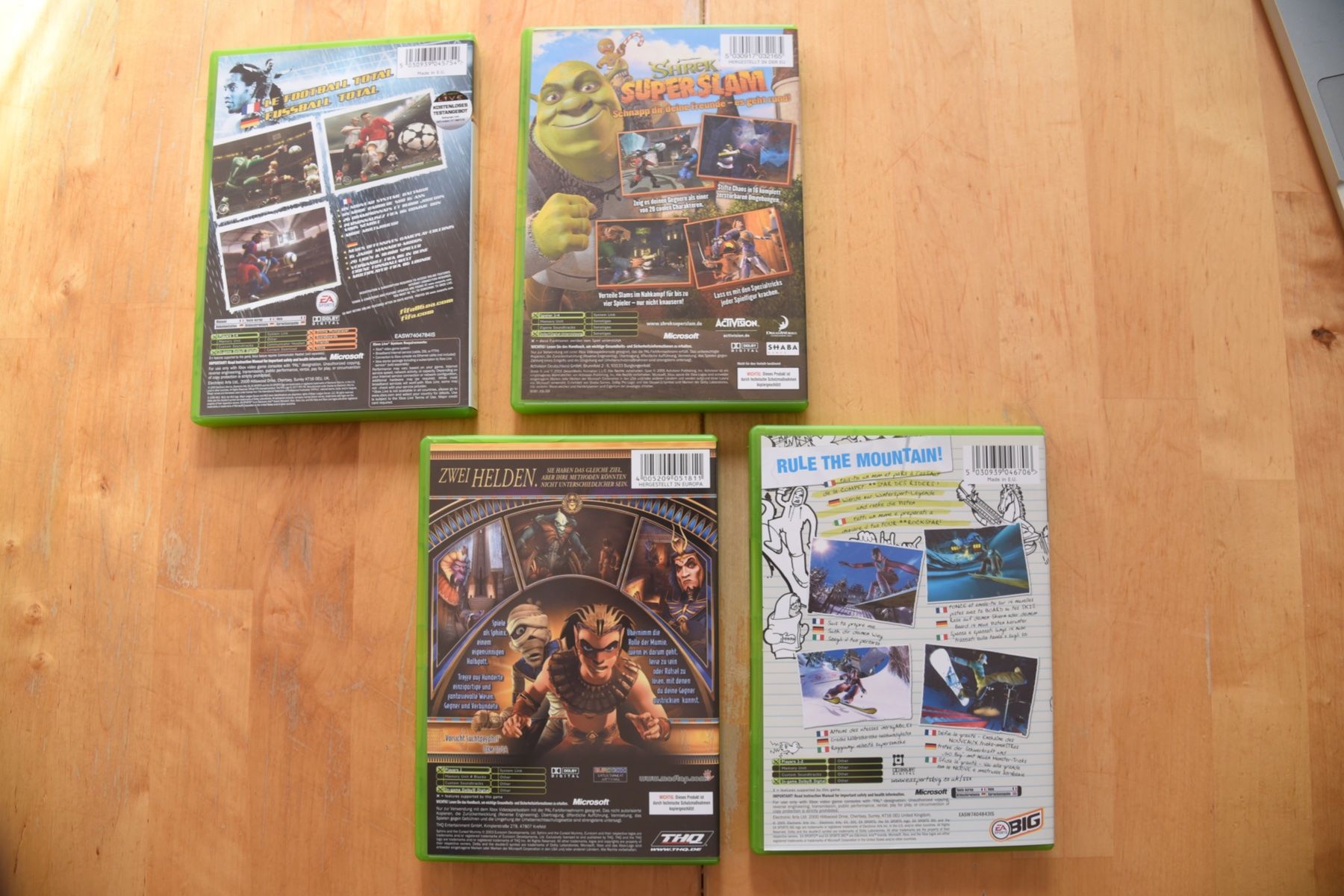 Spiele: SSX + Sphinx + Super Slam + FIFA 06 – Gebraucht aus Frenkendorf von gelbeZinnie 2