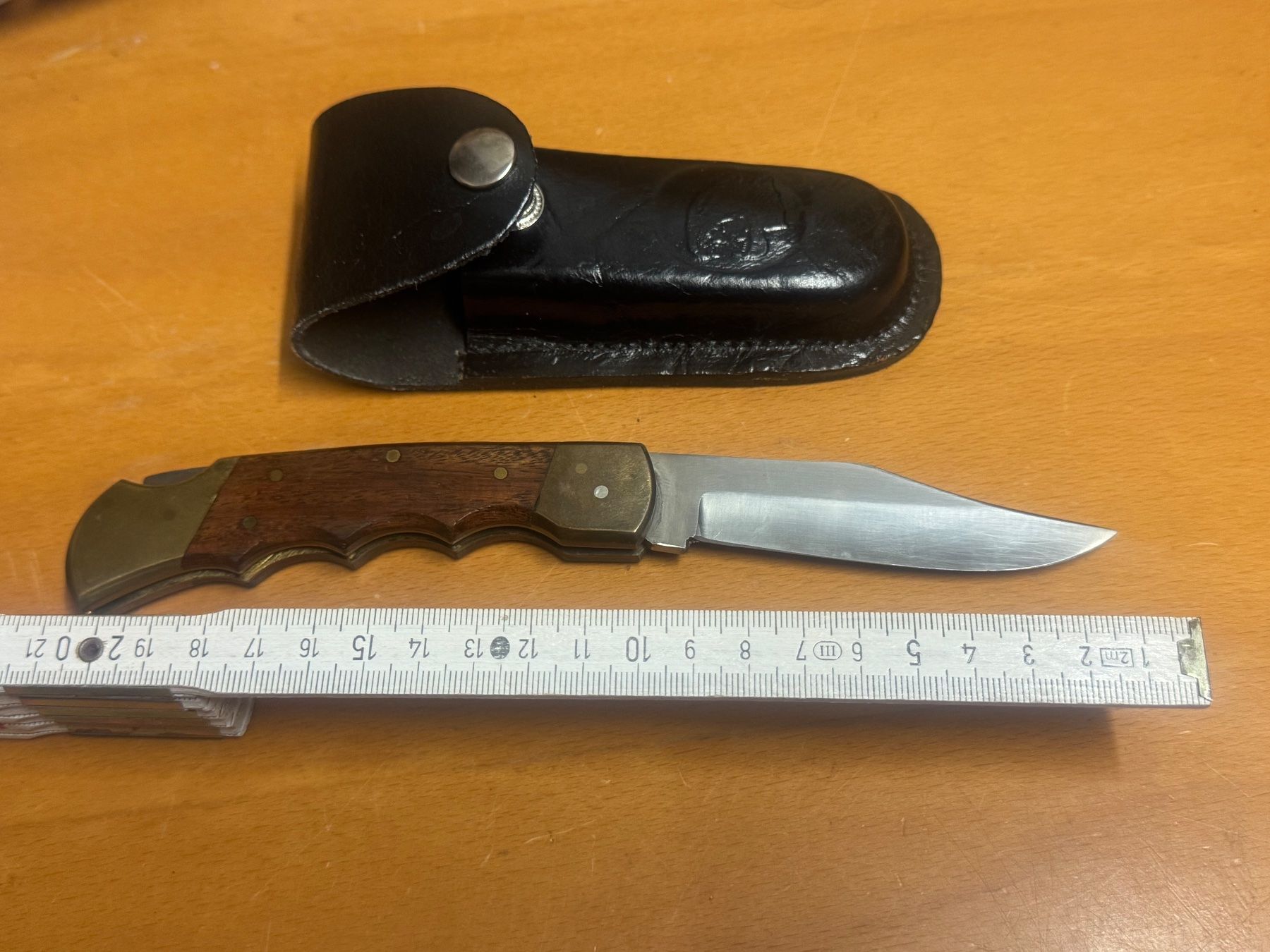 Coltelli tascabile: Vintage LEOPARD Taschenmesser – Usato da Kaiseraugst venduto da Drasa 2