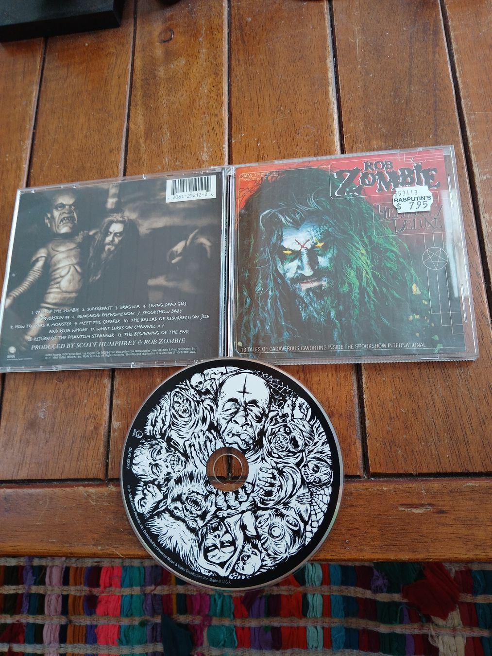 CDs: rob zombie - hellbilly... – Gebraucht aus St-Cergue von VeganWarrior