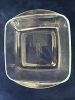 Auflaufform Pyrex Glas quadratisch guter Zustand