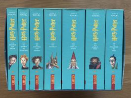 Harry Potter Buchreihe 7 Bände Carlsen Verlag im Schuber