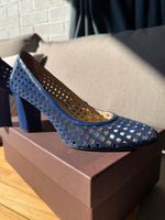 NAVYBOOT Netz Pumps Lederschuhe Sandalette Gr.39 (38) Fr.289