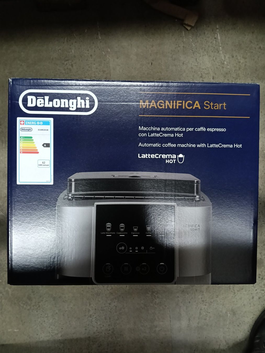 De'Longhi Macchine per caffè & Macchine per espresso: De Longhi Kaffeemaschine Magnifica Start – Nuovo e nell'imballaggio originale da Schötz venduto da zuljin 1