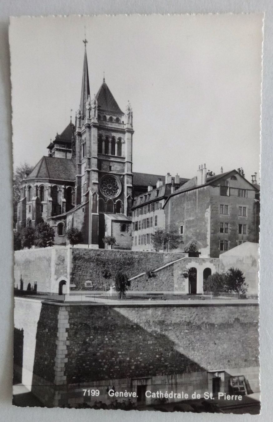 Cartes postales: Genève, Cathédrale de St. Pierre – D'occasion à Fétigny par Billy2miny