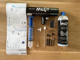 Tubeless Milkit Starterset mit Lezyne Reperatur set