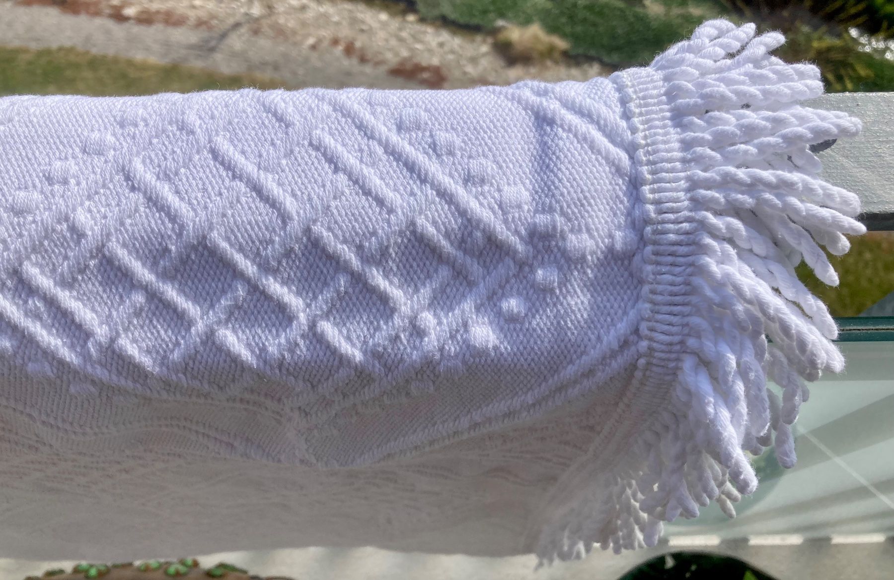 Teli da bagno: Tapis, Badetuch, ev. Tischtuch. Baumwolle – Usato da Rüegsauschachen venduto da Andyalfredo 5
