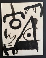 Joan Mirò - Seltener originaler Vintage-Holzschnitt - 1973
