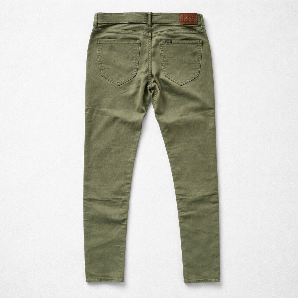 Lee Pantaloni: Pantalon Lee vert olive Slim – Nuovo e nell'imballaggio originale da Vuisternens-Romont venduto da gol_xp6p 2