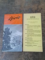Alter Prospekt / Bivio - Ausgabe ca. 1950