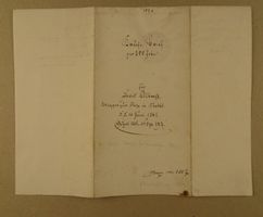 KAUFBRIEF KANTON ZÜRICH 1861
