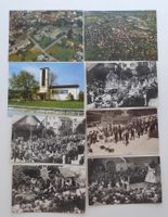 Aesch BL Ref. Kirche, Dorfansicht, Fronleichnam-Umzug etc