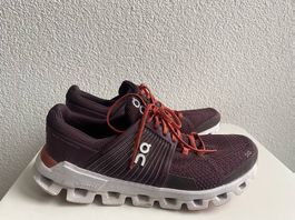 On Cloudswift Damen Laufschuh 40.5 rot plum/dawn