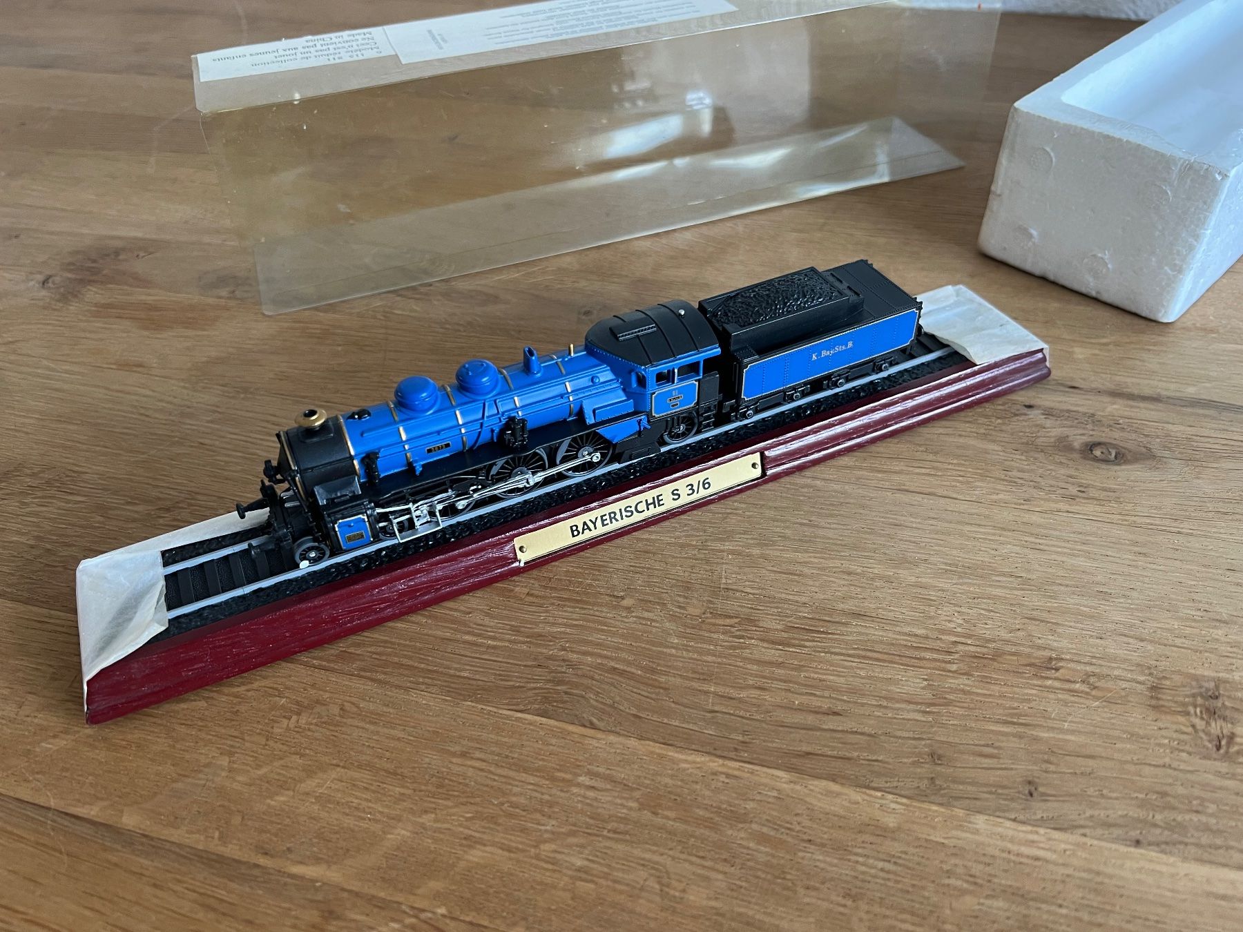 Modelleisenbahnen: Standmodell: Bayerische Dampflok S 3/6 – Gebraucht aus frauenfeld von pipi018 2