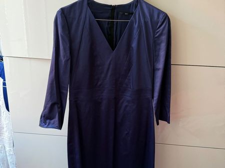 Robe en soie cupro Hugo Boss