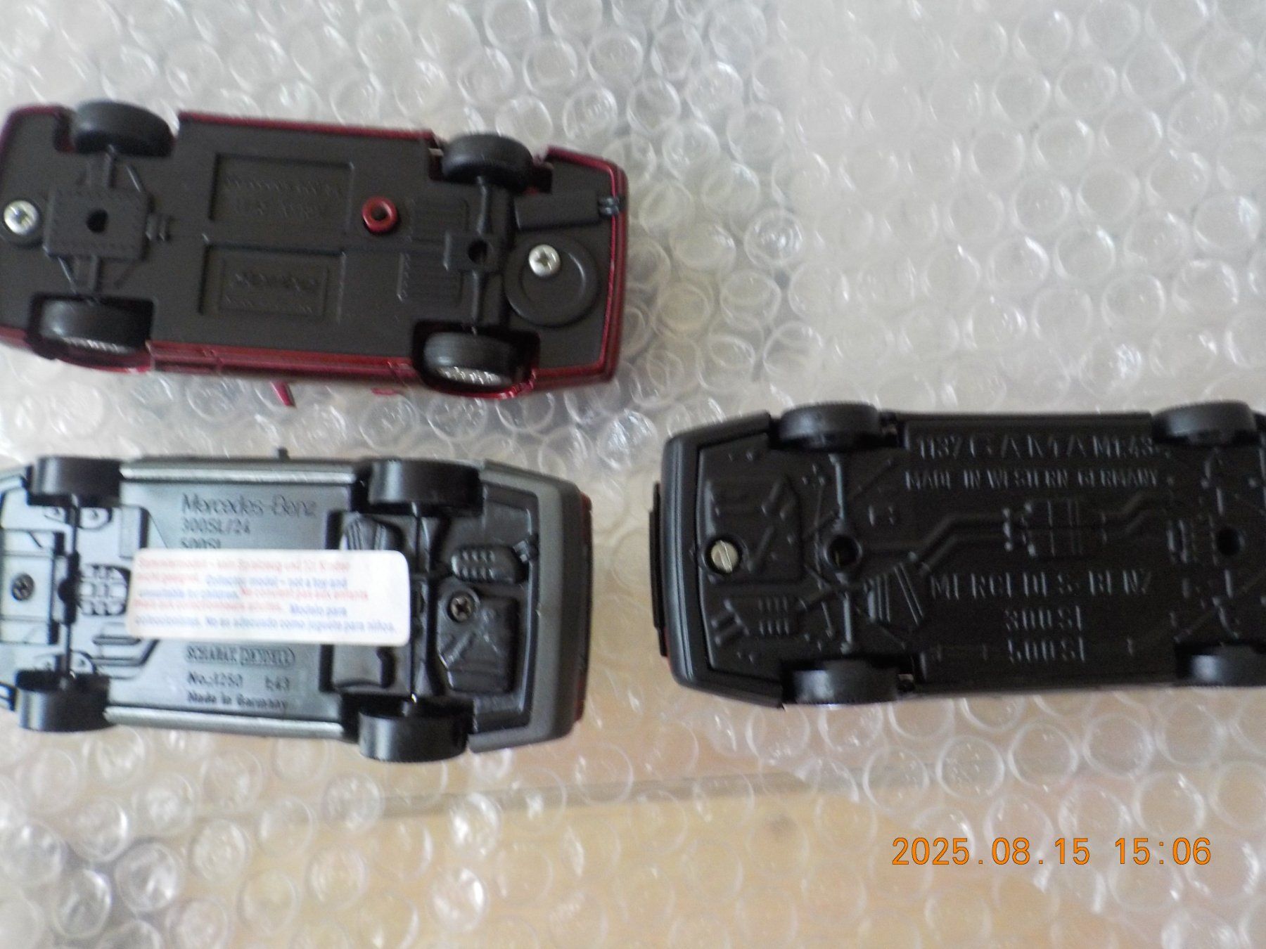 Mercedes-Benz Modellini d'auto: 3 Mercedes SL 1/43 – Usato da Zug venduto da raucher01 1