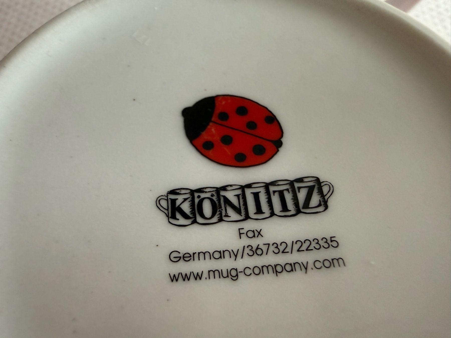 Tassen: Könitz - tasses - Mug – Gebraucht aus Sion von accroshoes 3