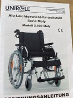 Alu-Leichtgewicht-Faltrollstuhl Serie Moly Modell 2.920