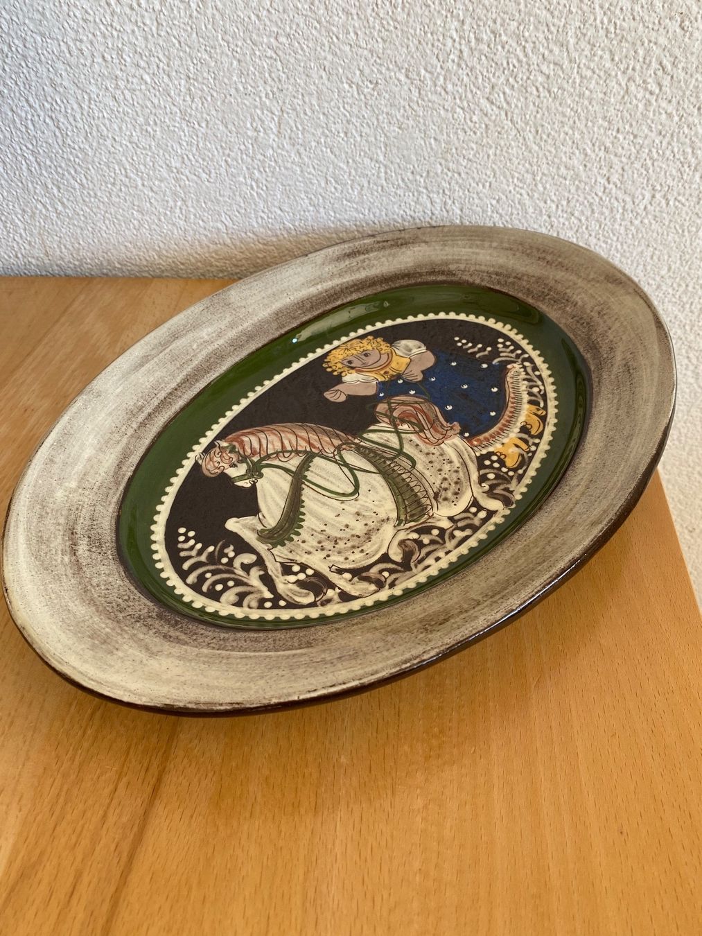 Servierplatten: Wunderschöne Keramik Platte Kohler 1980 – Gebraucht aus Schwarzenburg von Michellu 9