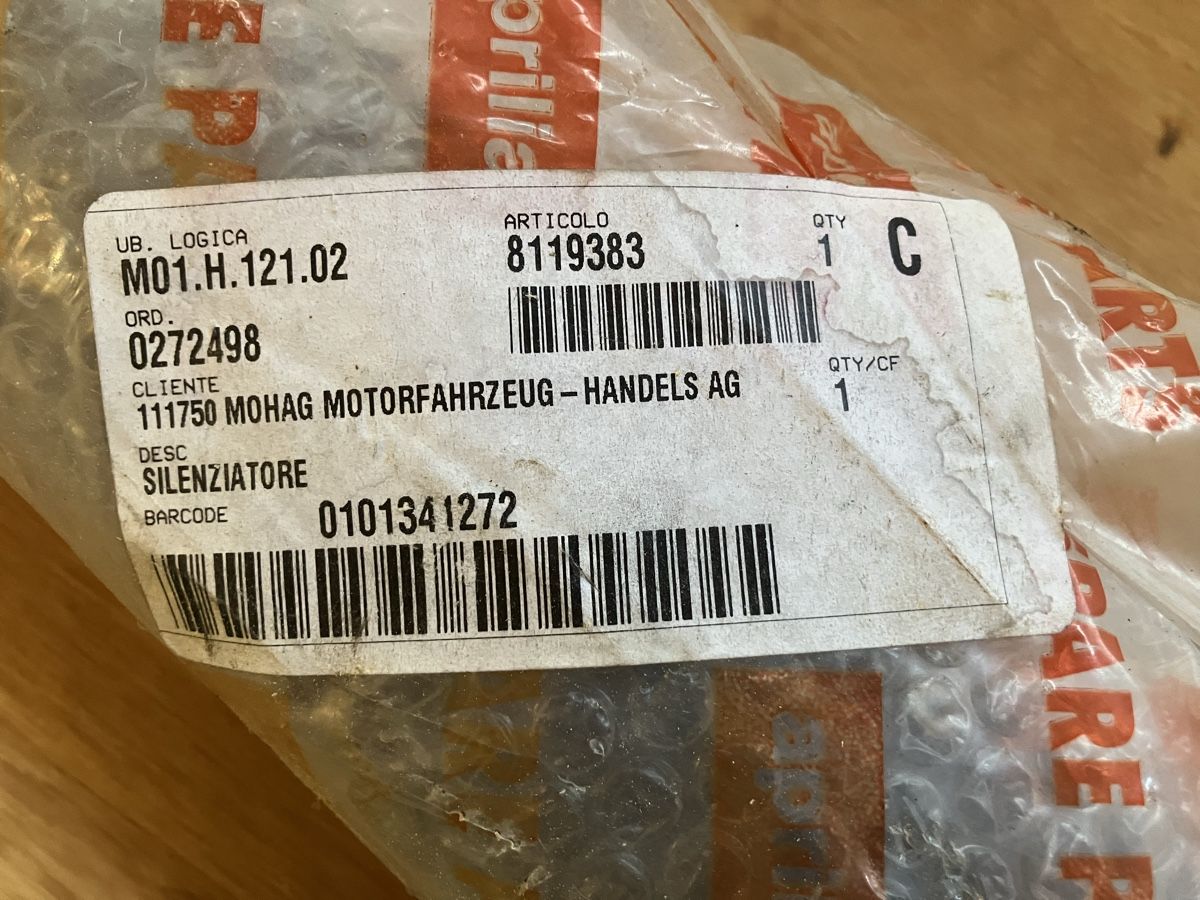 Aprilia Sistemi di scarico: Aprilia - Schalldämpfer – Nuovo e nell'imballaggio originale da Wetzikon ZH venduto da M.H88 1