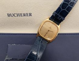 Montre ETERNA Classic Quartz plaqué or