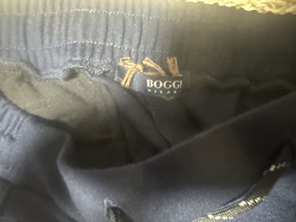 Pantaloni: Boggi Milano B-Tech Blue Track Pants, Size M - Original – Usato da Gattikon venduto da 386ComicEmpire 1
