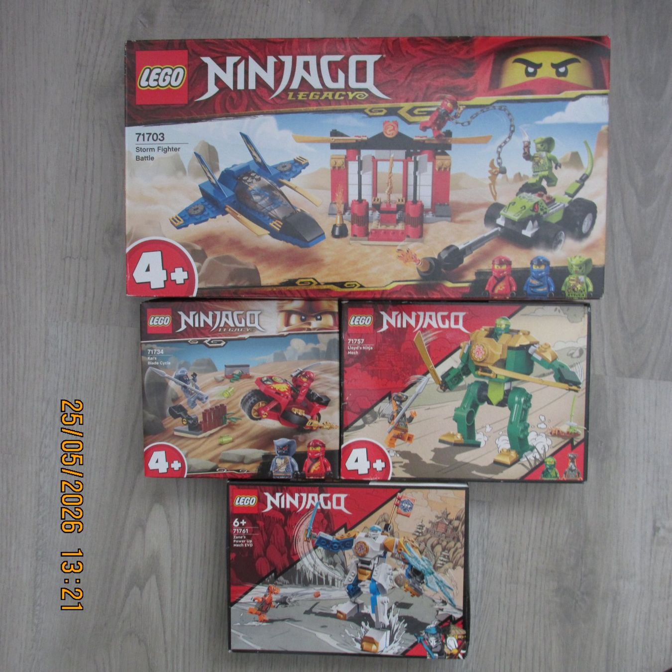 Lego Kit di costruzioni: Ninjago Lego Set, 4 Sets zusammen gem. Bilder – Nuovo (secondo la descrizione) da Galgenen venduto da Forflowers 5