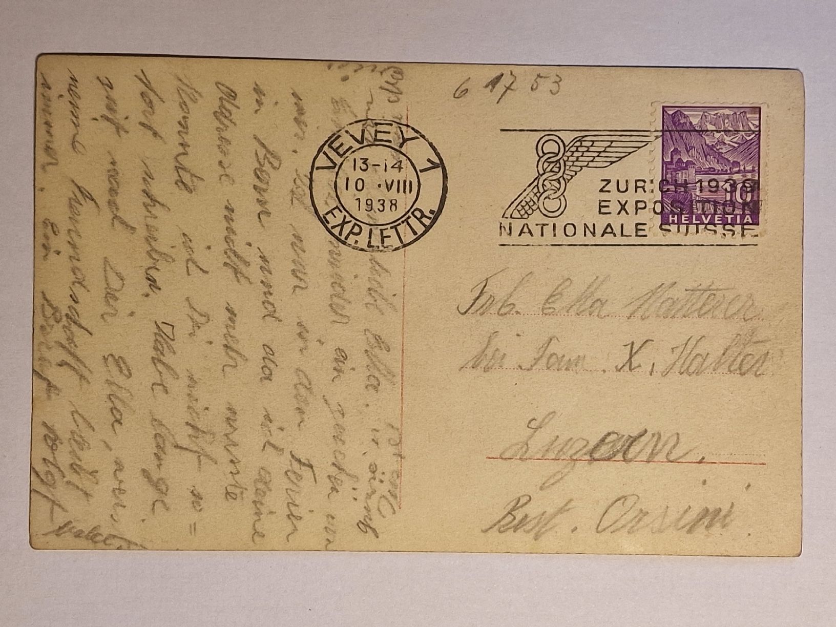 Cartoline postali: wunderschönes Postkarten Fotomodel – Usato da Rüegsauschachen venduto da Hbru 1