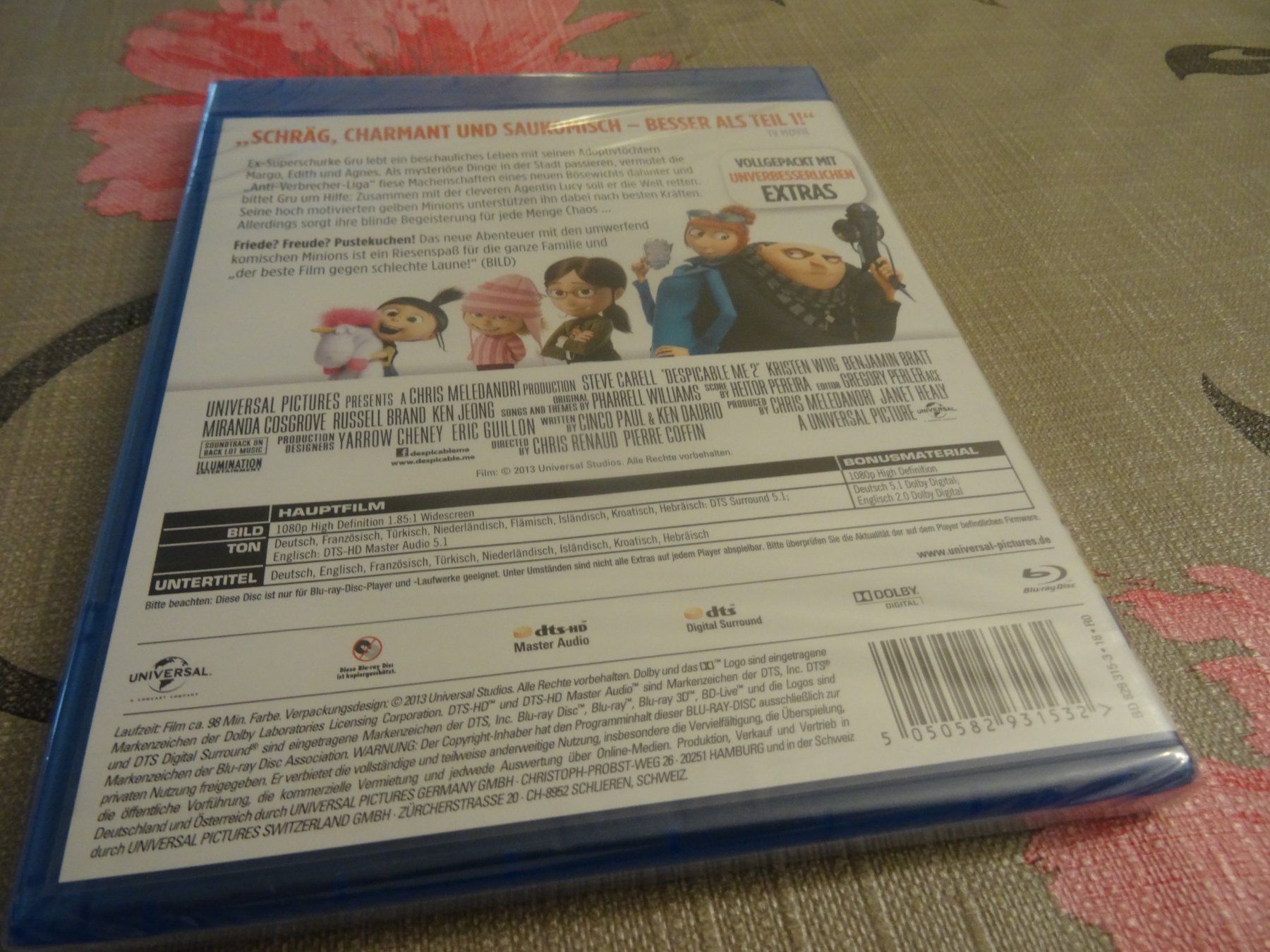 Tutti i DVDs: Ich Einfach Unverbesserlich 2 - Minions, Blu-Ray, Neu! – Usato da Olten venduto da Disc-Verkauf 1