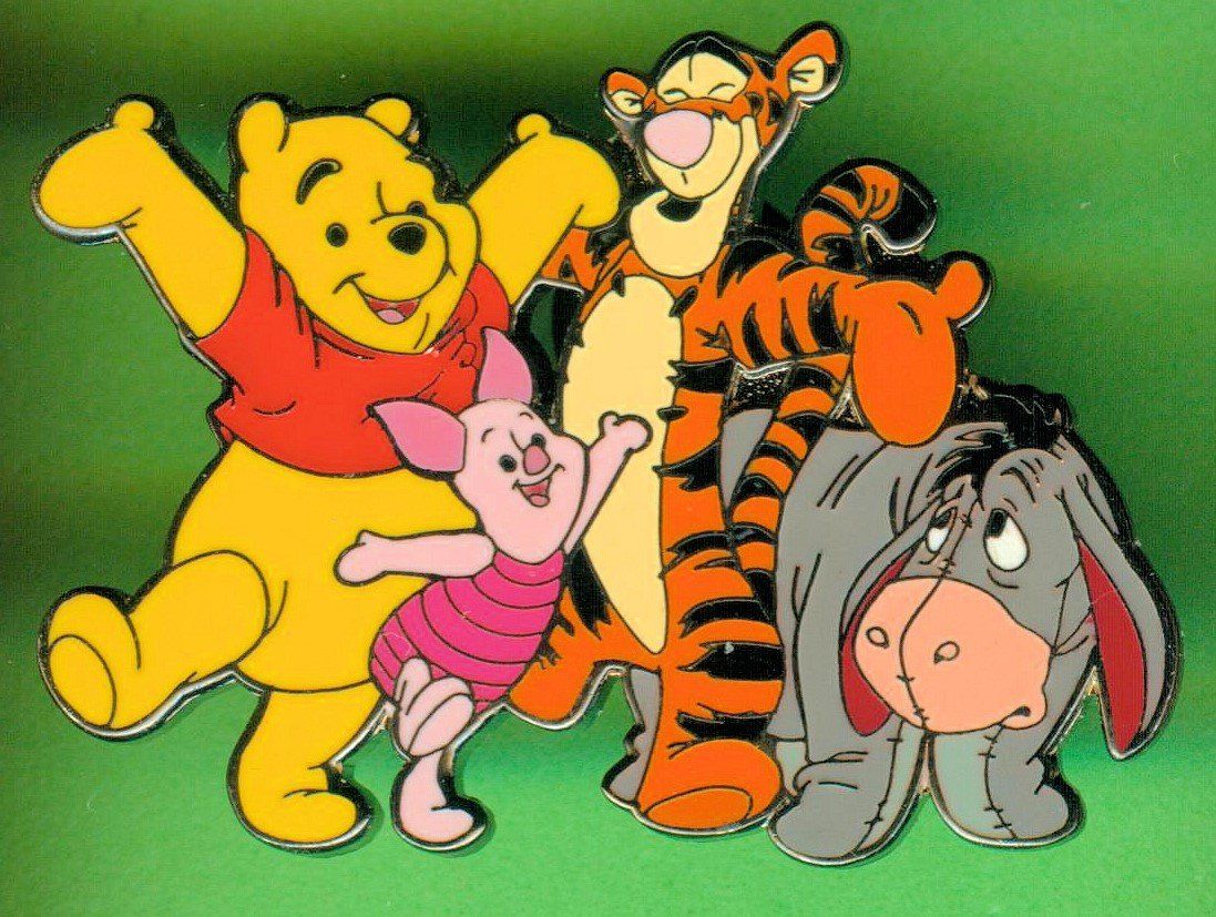 Disney Placchette & Badge: DISNEY  Winnie Puuh + Freunde – Usato da Winterthur venduto da Sammleroase