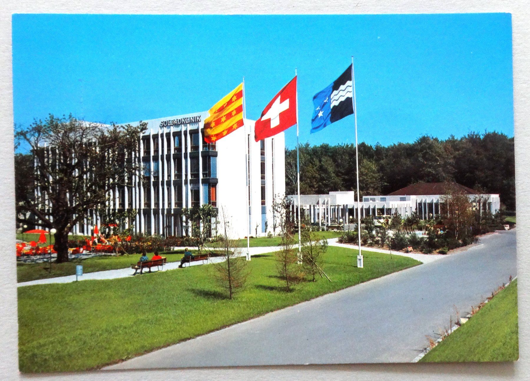 Cartoline postali: Solbadklinik Rheinfelden – Usato da Fétigny venduto da Billy2miny